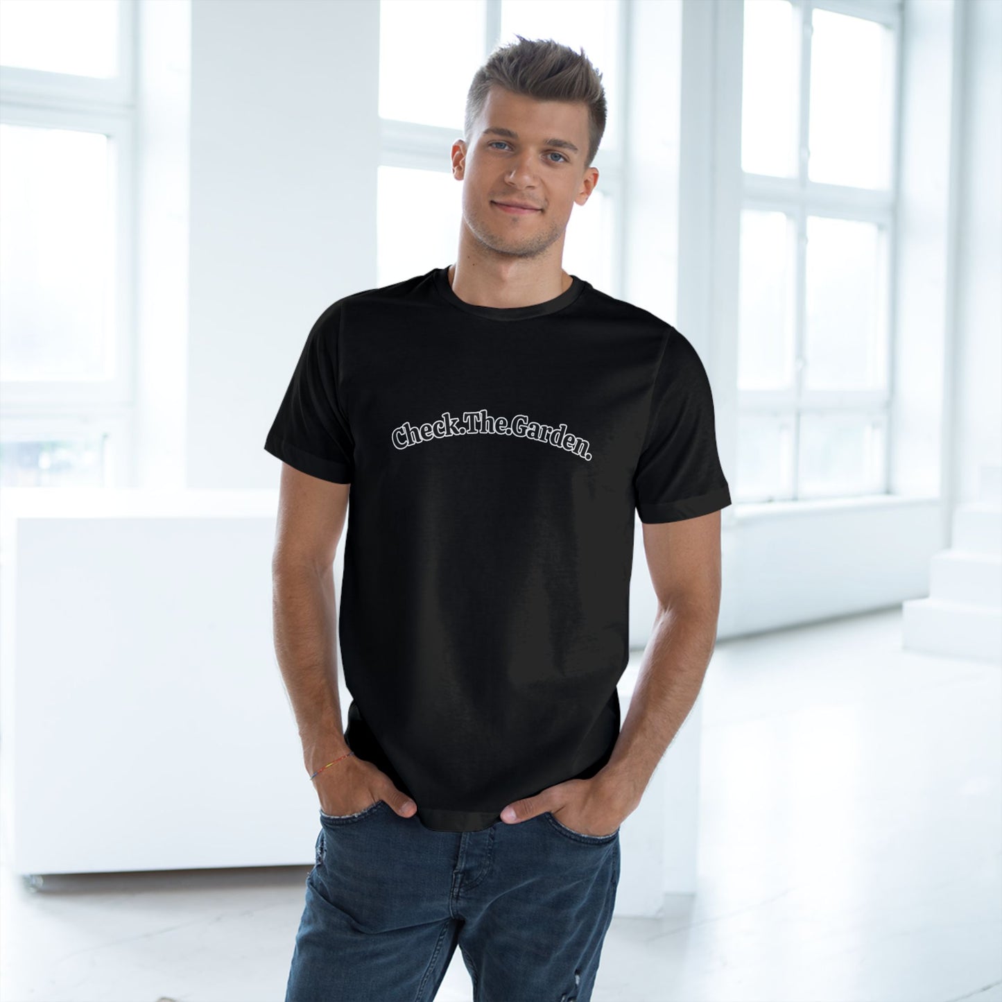 Check The Garden, Unisex T-Shirt