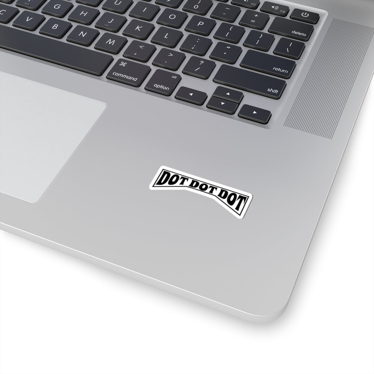 Stickers - Simple Black Logo Kiss-Cut Stickers
