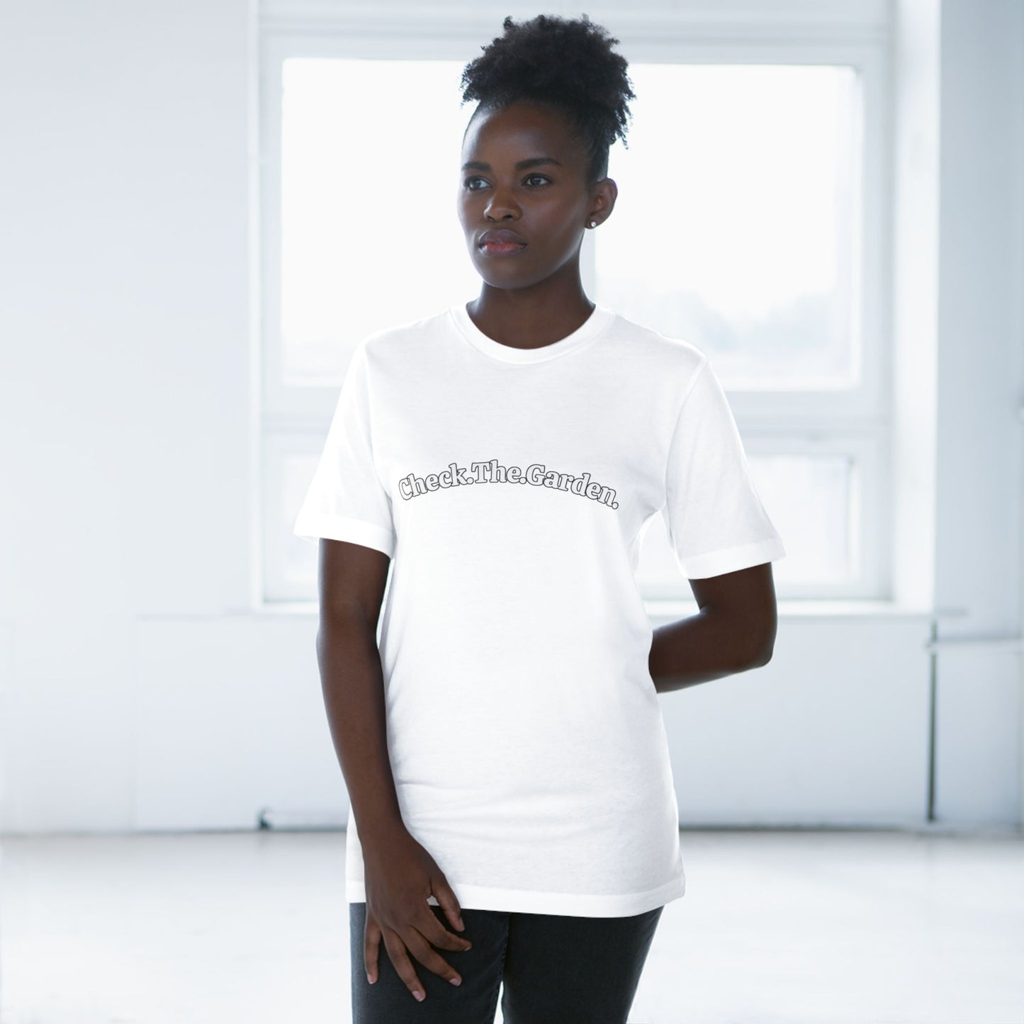 Check The Garden, Unisex T-Shirt