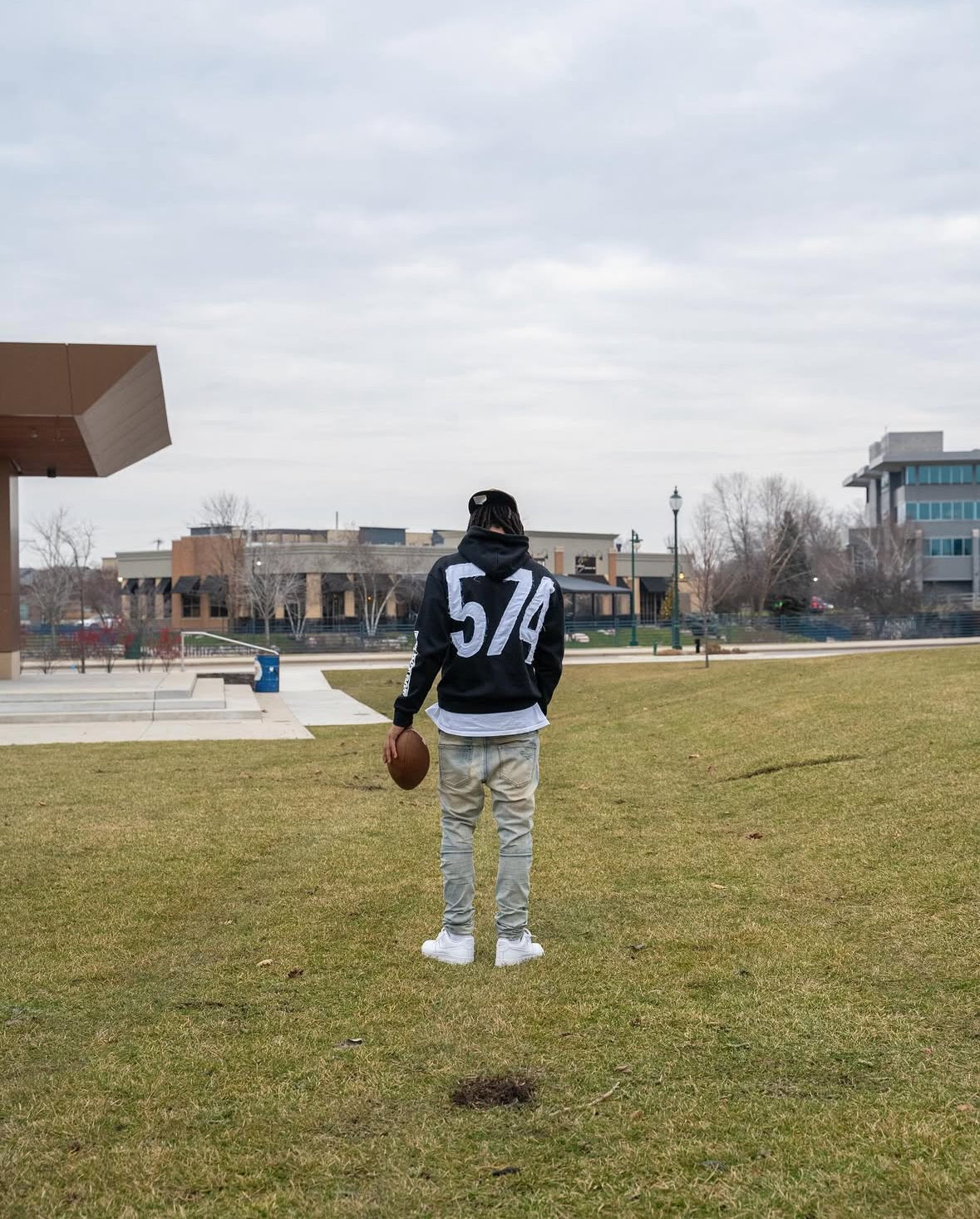 BLK '574' HOODIE