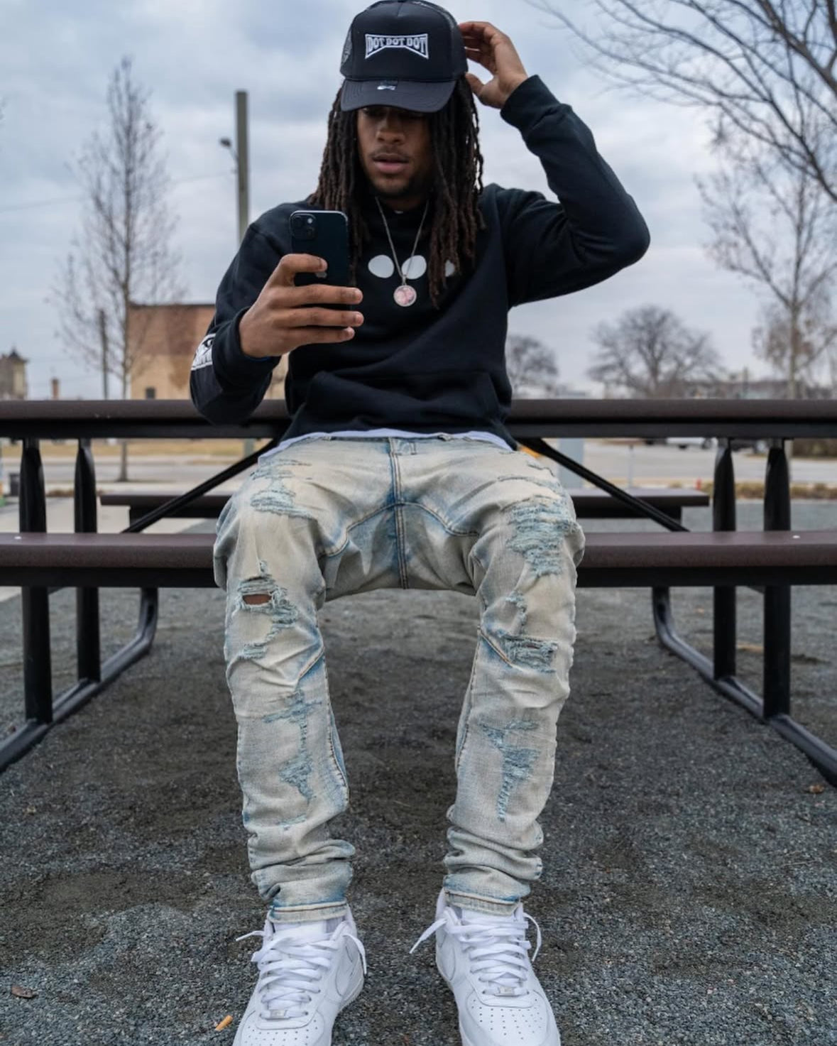 BLK '574' HOODIE