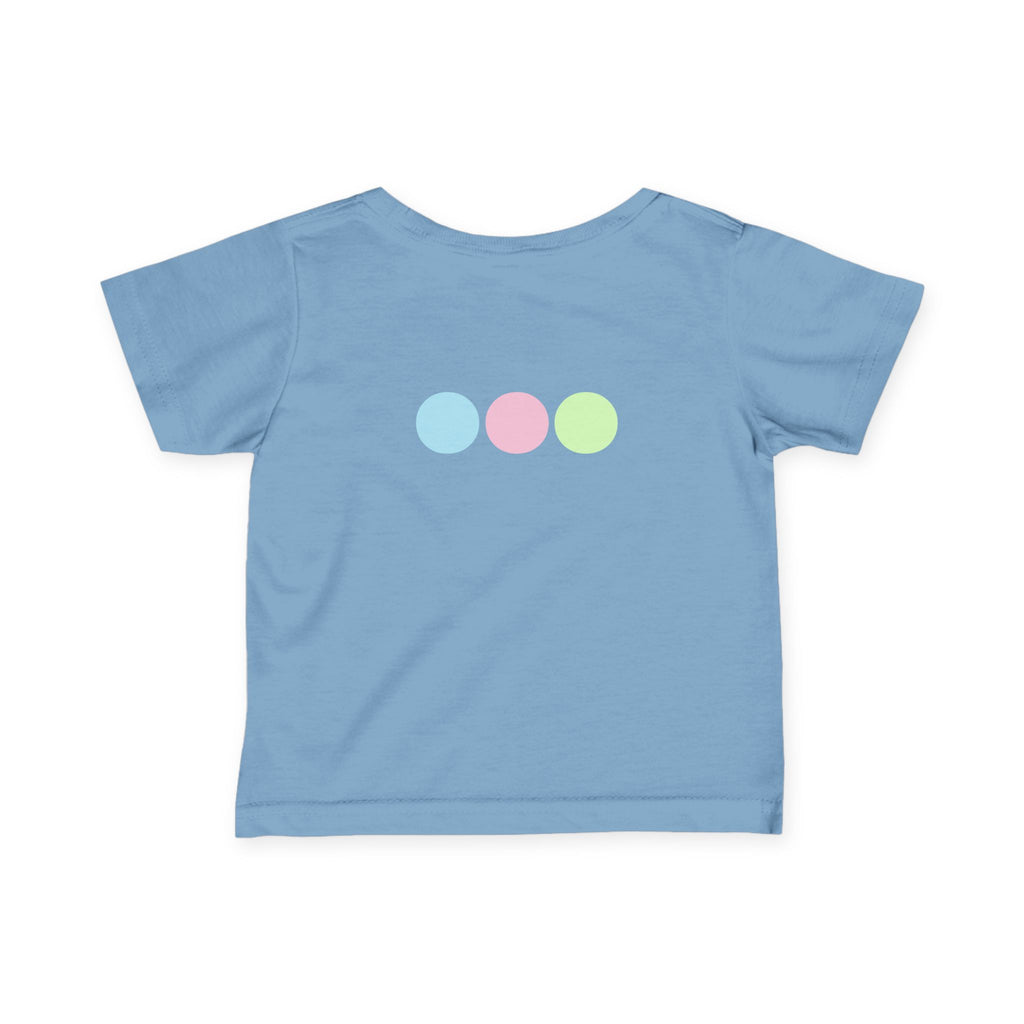 "My Cutie Pie" Infant Tee — Pastel Conversation Harts Baby Shirt