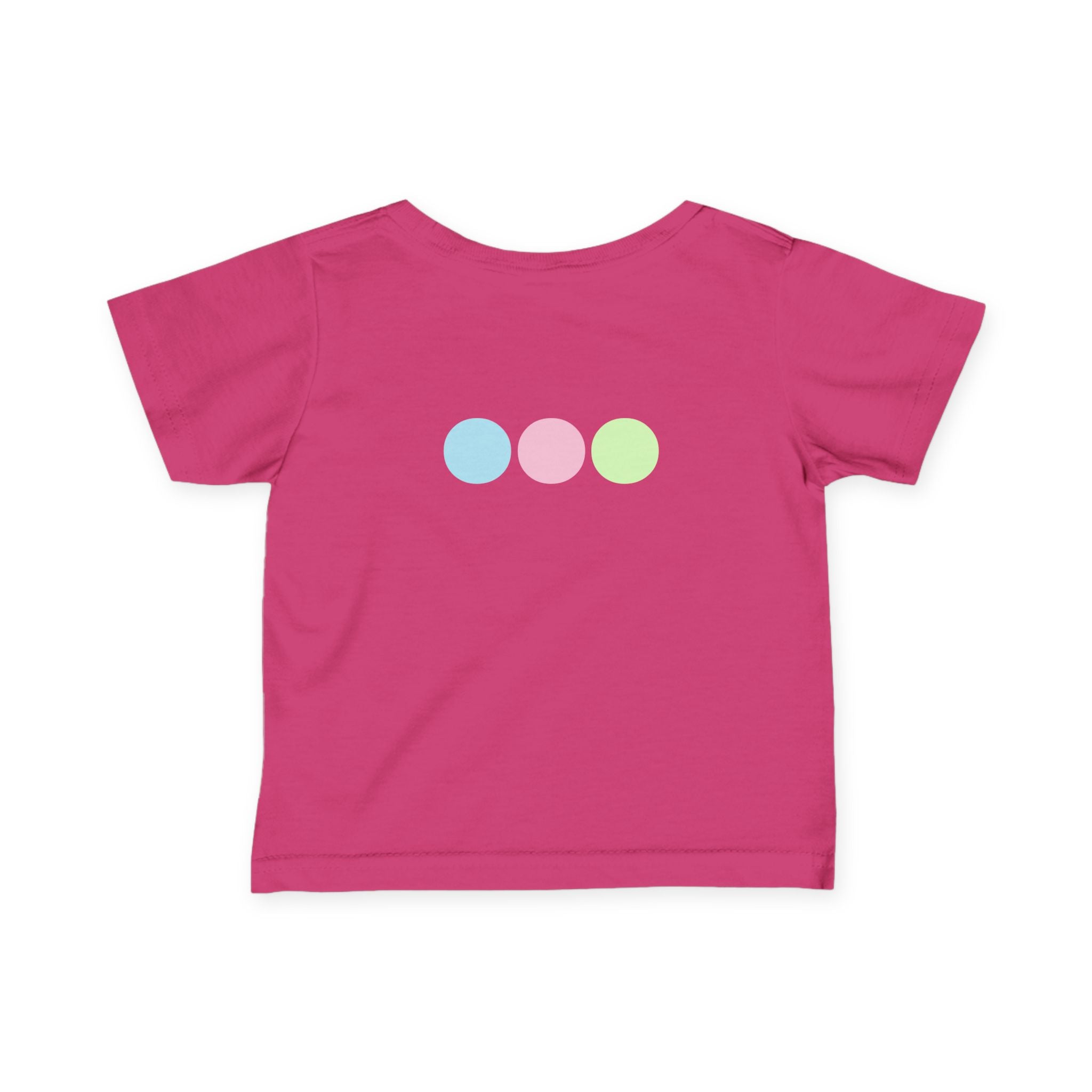 "My Cutie Pie" Infant Tee — Pastel Conversation Harts Baby Shirt