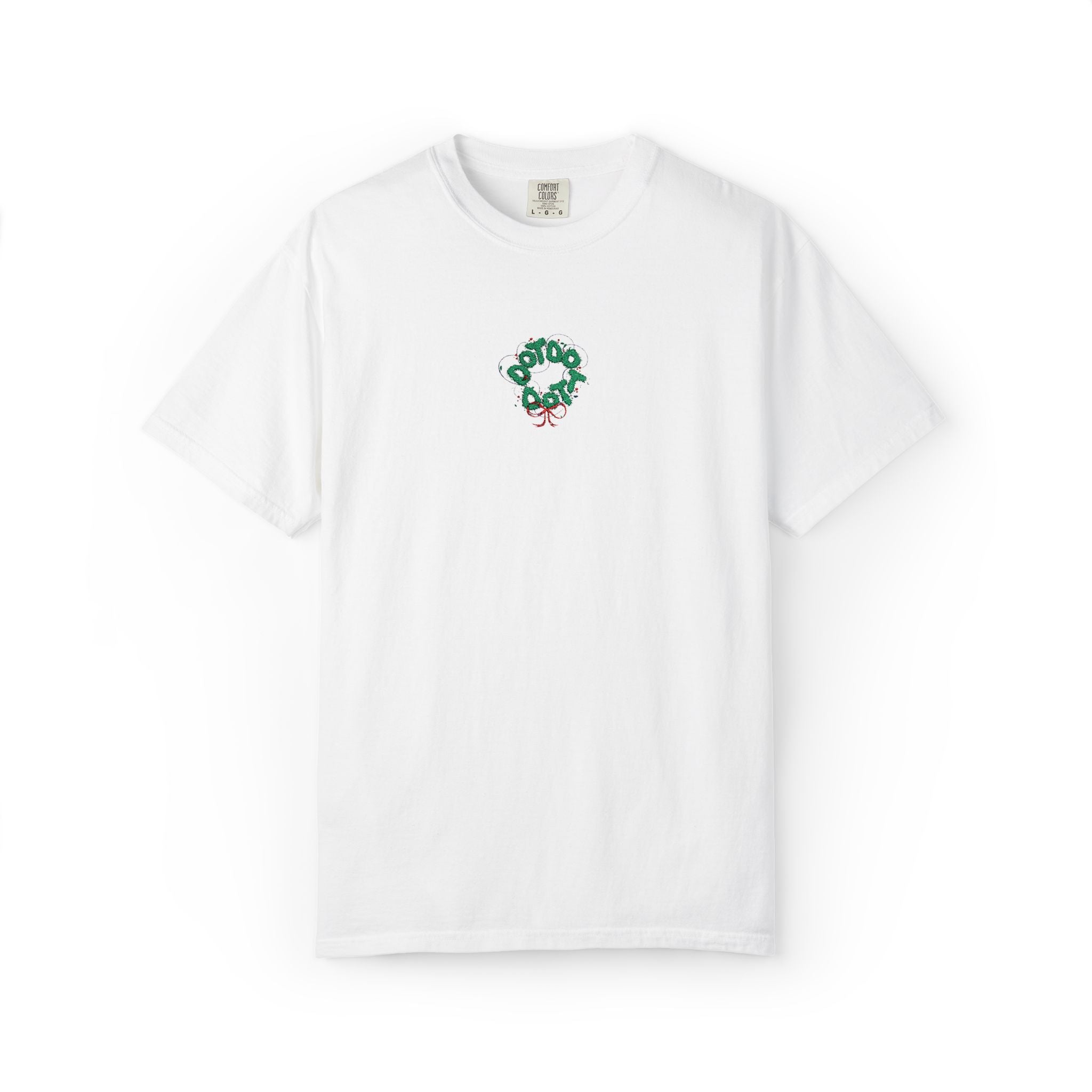 KMOV Holiday Wreath Embroidered T-Shirt