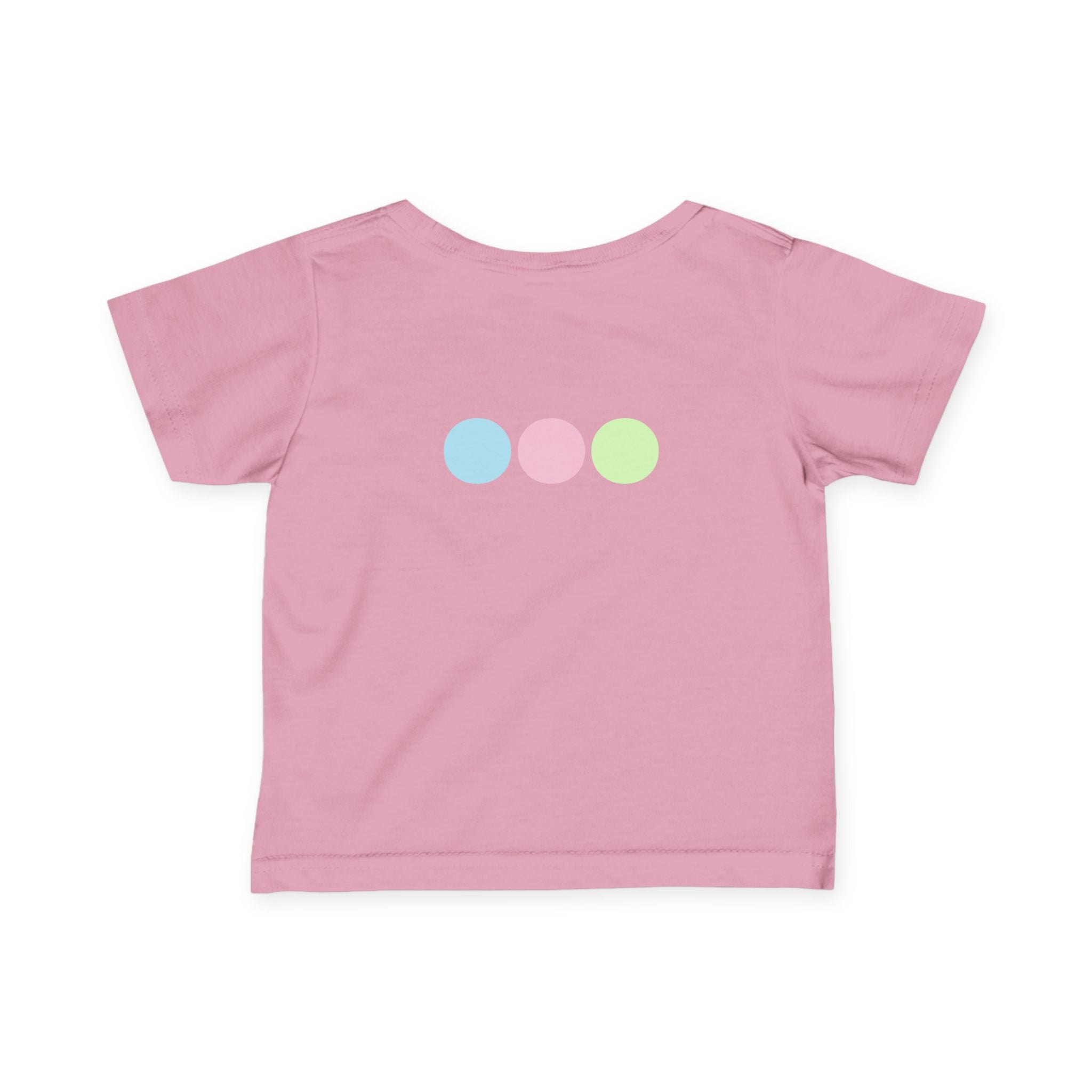 "My Cutie Pie" Infant Tee — Pastel Conversation Harts Baby Shirt