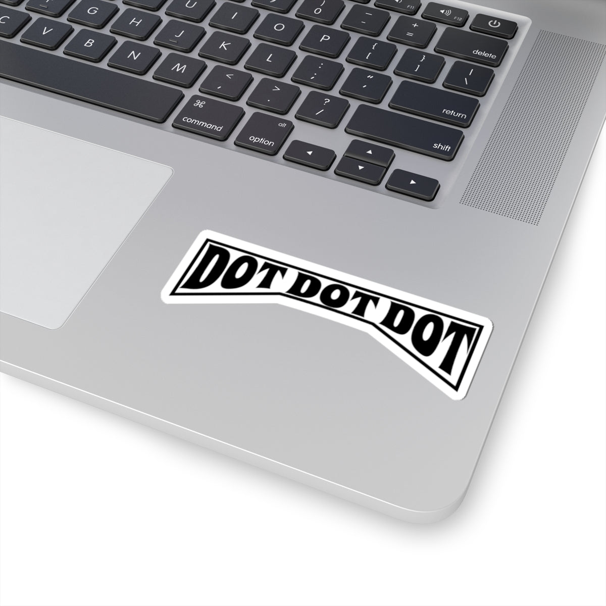 Stickers - Simple Black Logo Kiss-Cut Stickers