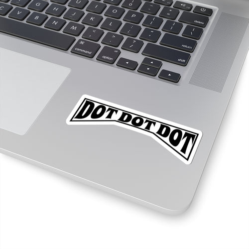 Stickers - Simple Black Logo Kiss-Cut Stickers