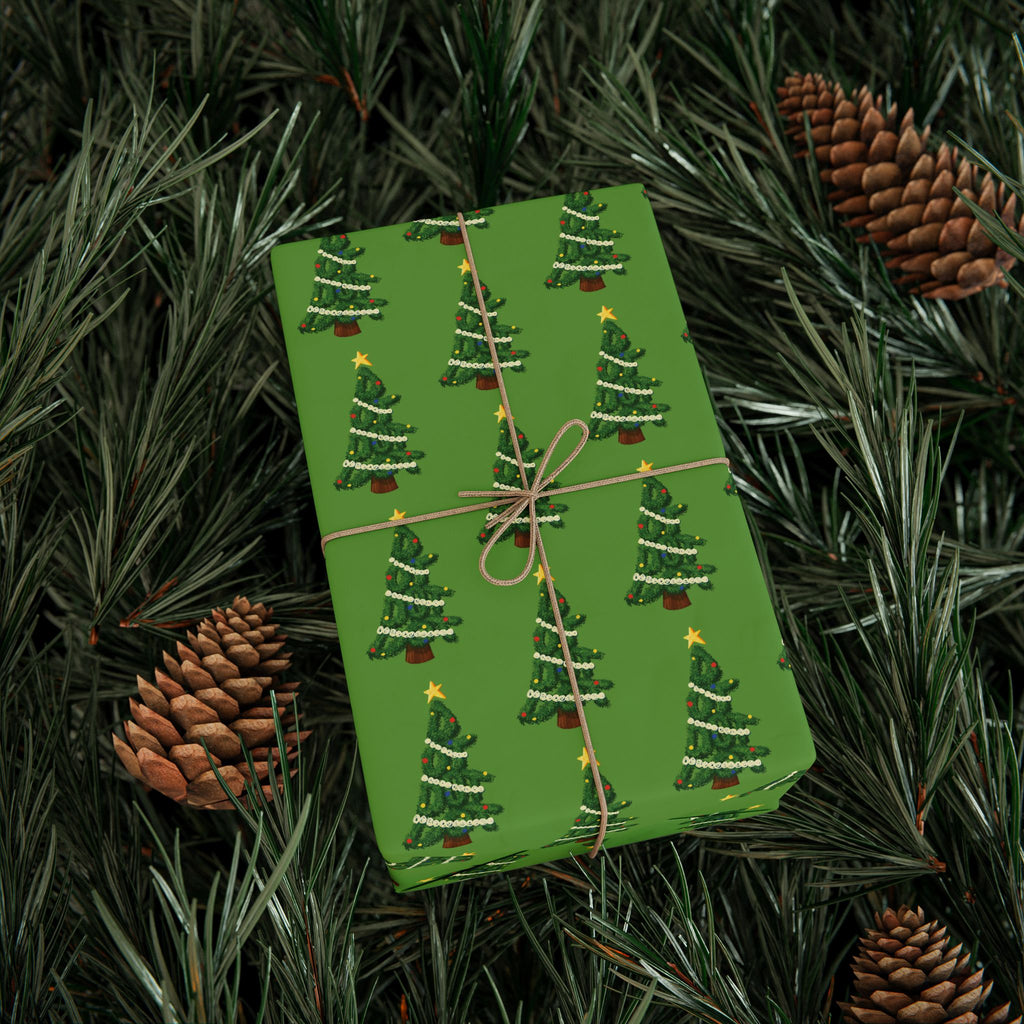 Holiday Tree Wrapping Paper – KMOV Patterned Gift Wrap