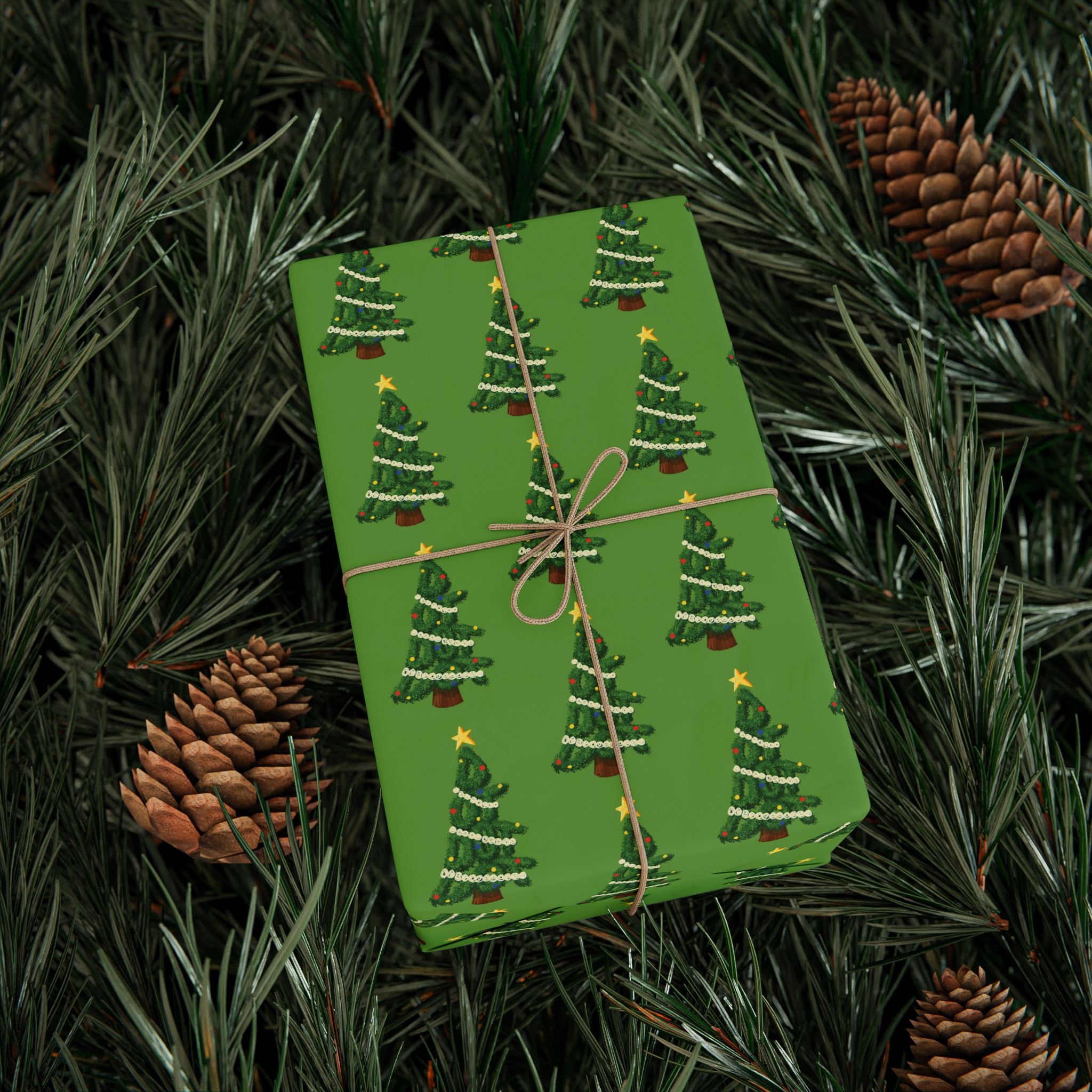 Holiday Tree Wrapping Paper – KMOV Patterned Gift Wrap
