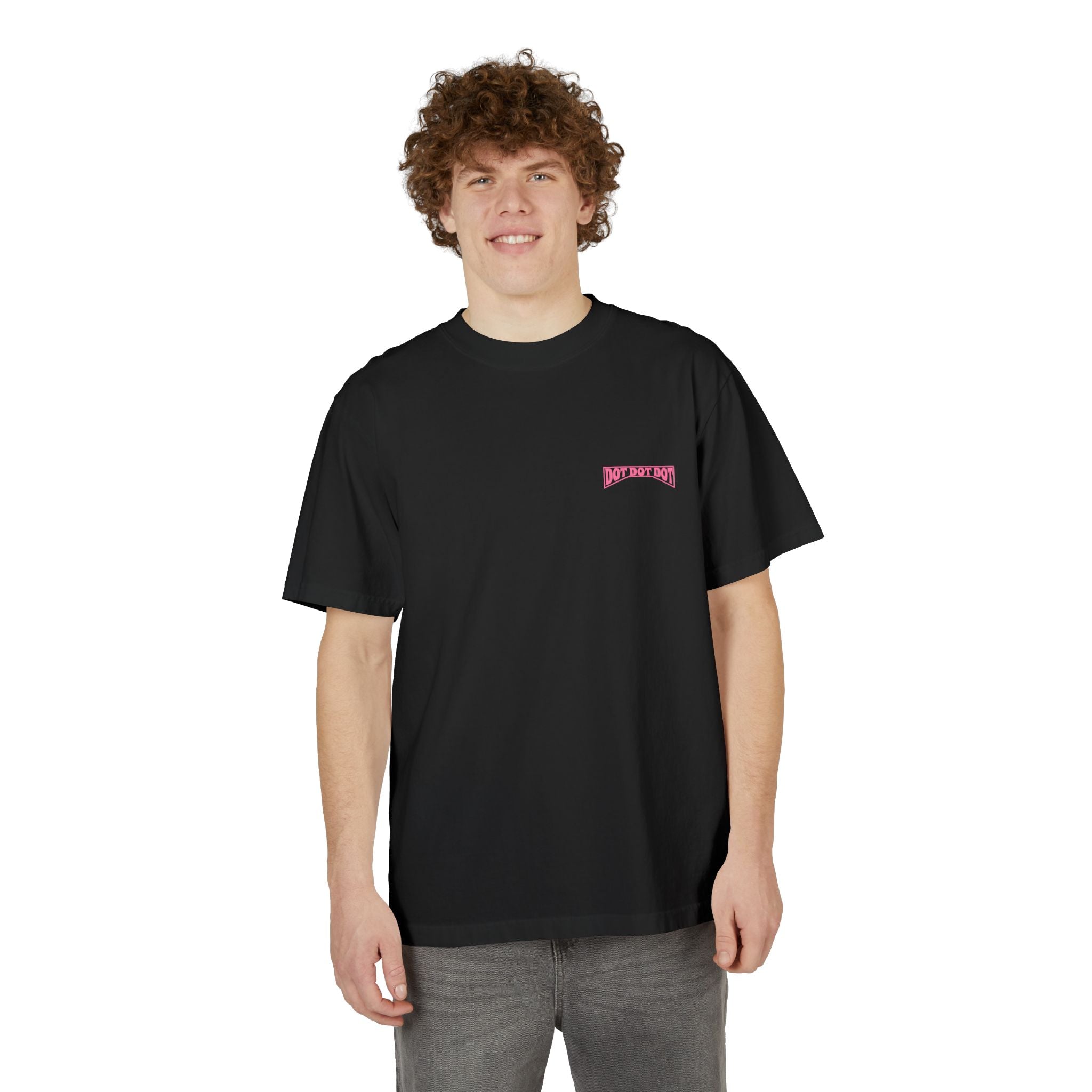 Love Drop Volume 2 T-Shirt — Pink Emblem Chest Tee