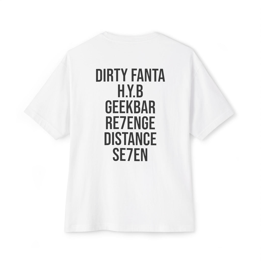 RE7ENGE ALBUM Oversized Boxy Tee