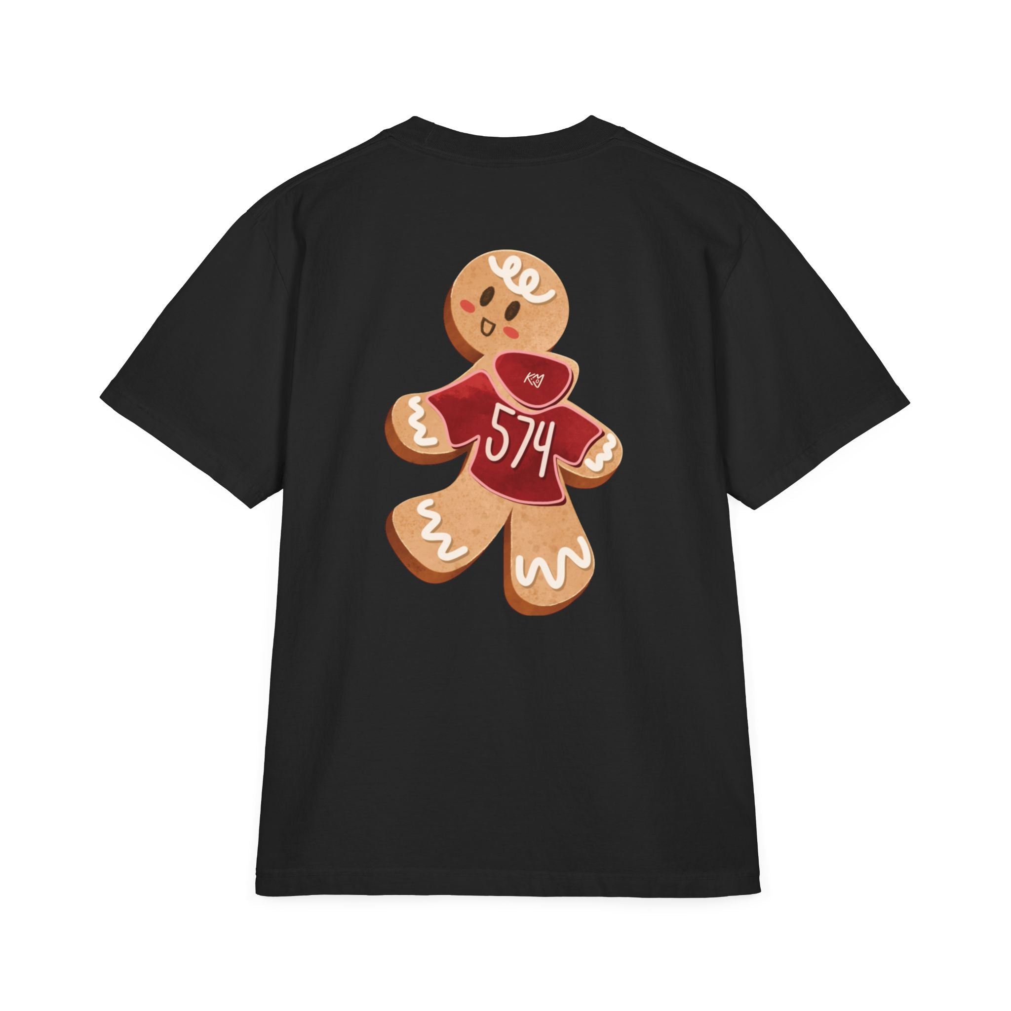 KMOV Holiday Gingerbread 574 Drop Shoulder Tee
