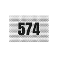 574 Outdoor Mat Pattern