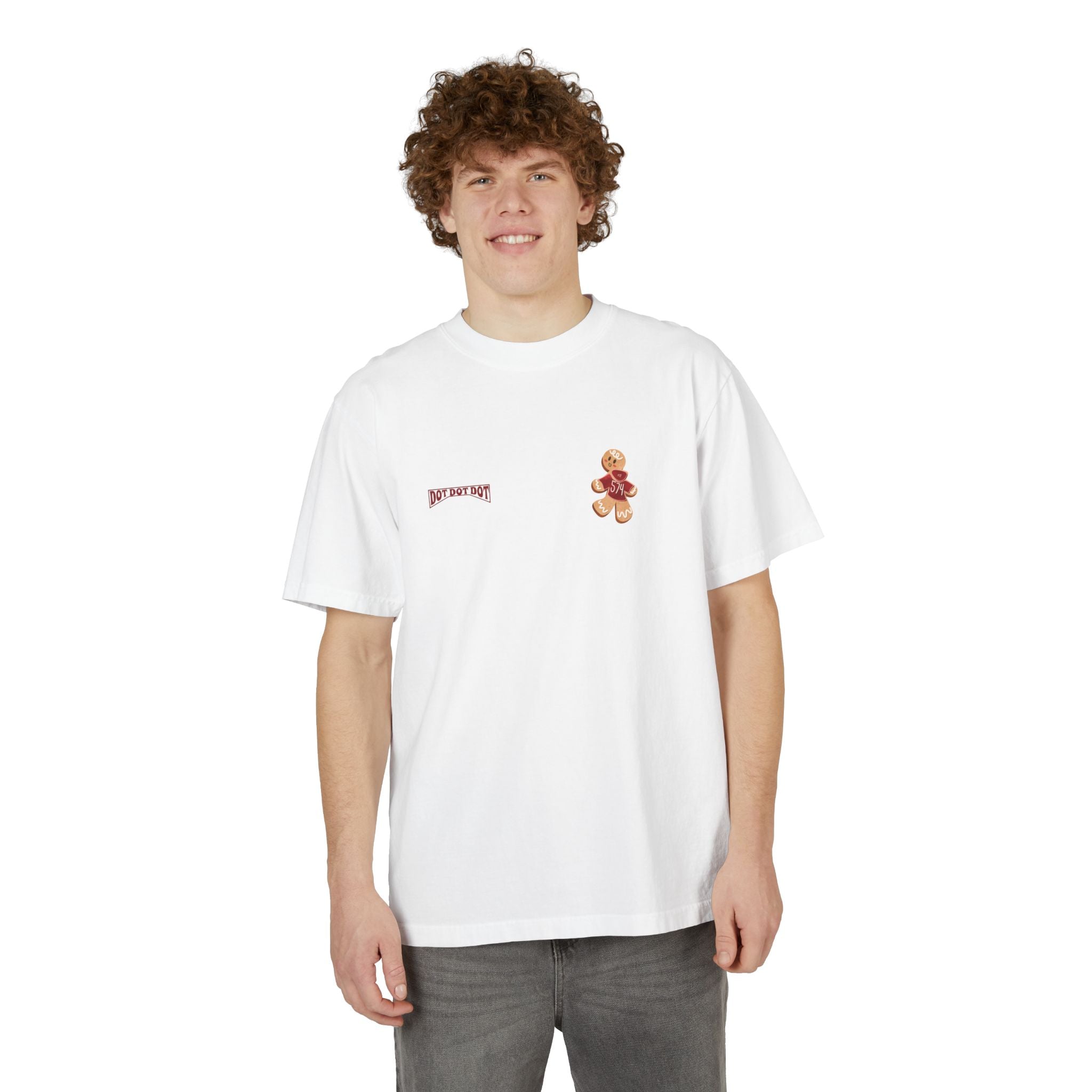 KMOV Holiday Gingerbread 574 Drop Shoulder Tee