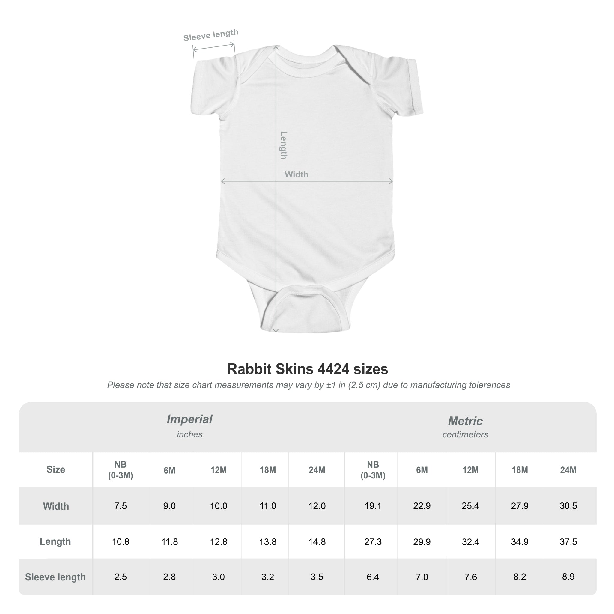 Baby Bodysuit — KMOV Gingerbread Cookie Graphic (Holiday Infant Onesie)
