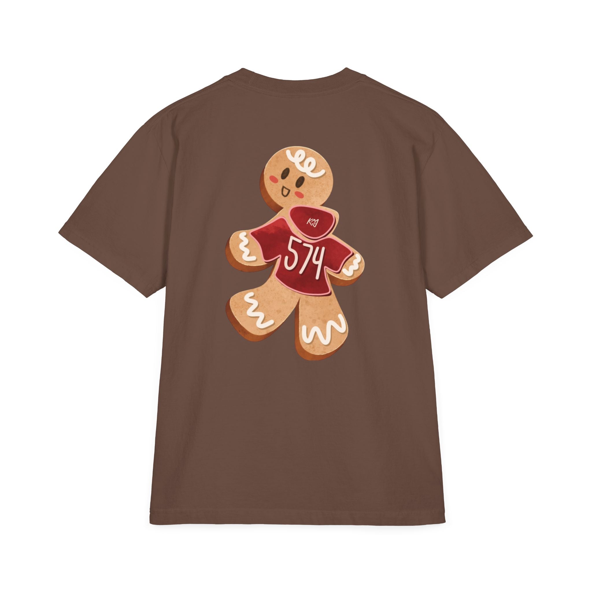 KMOV Holiday Gingerbread 574 Drop Shoulder Tee