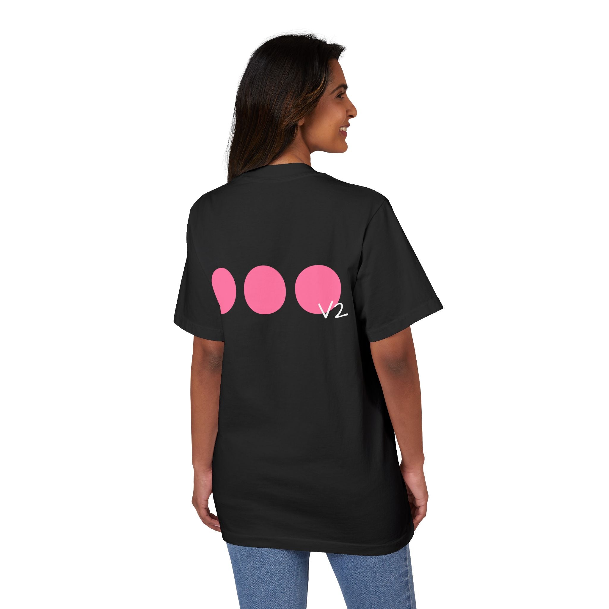 Love Drop Volume 2 T-Shirt — Pink Emblem Chest Tee