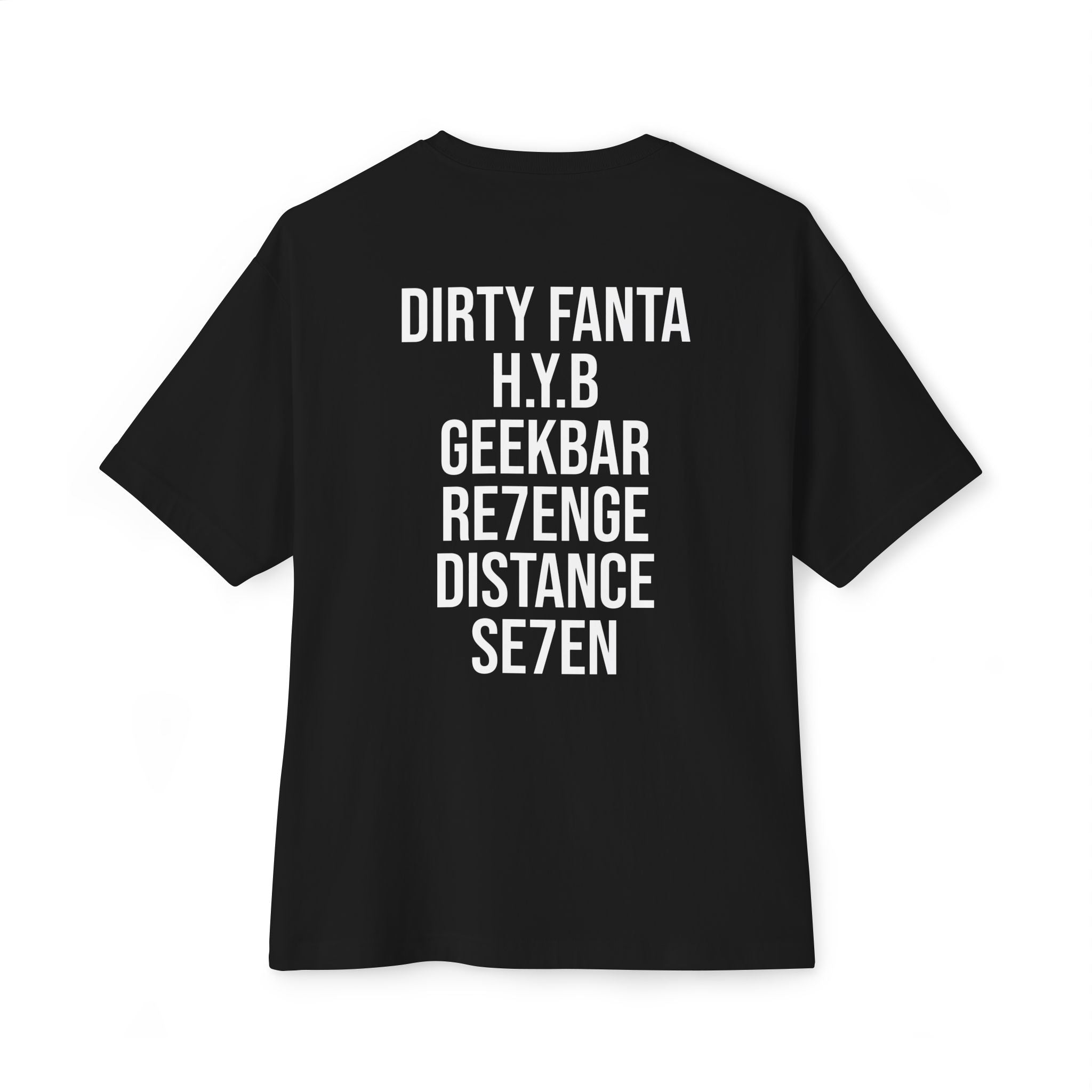 RE7ENGE ALBUM Oversized Boxy Tee