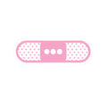 Pink Heart Bandage Sticker — Kiss-Cut
