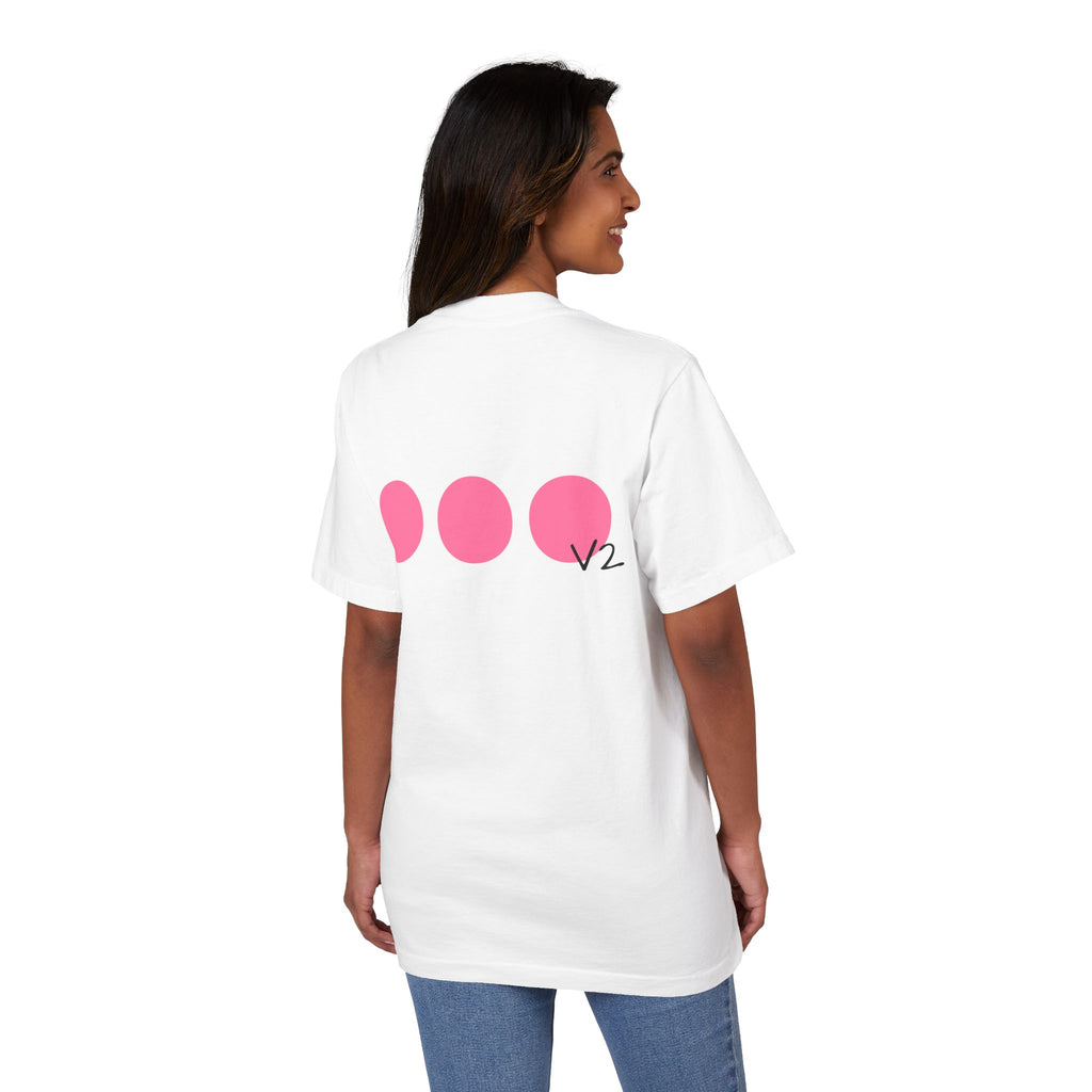 Love Drop Volume 2 T-Shirt — Pink Emblem Chest Tee