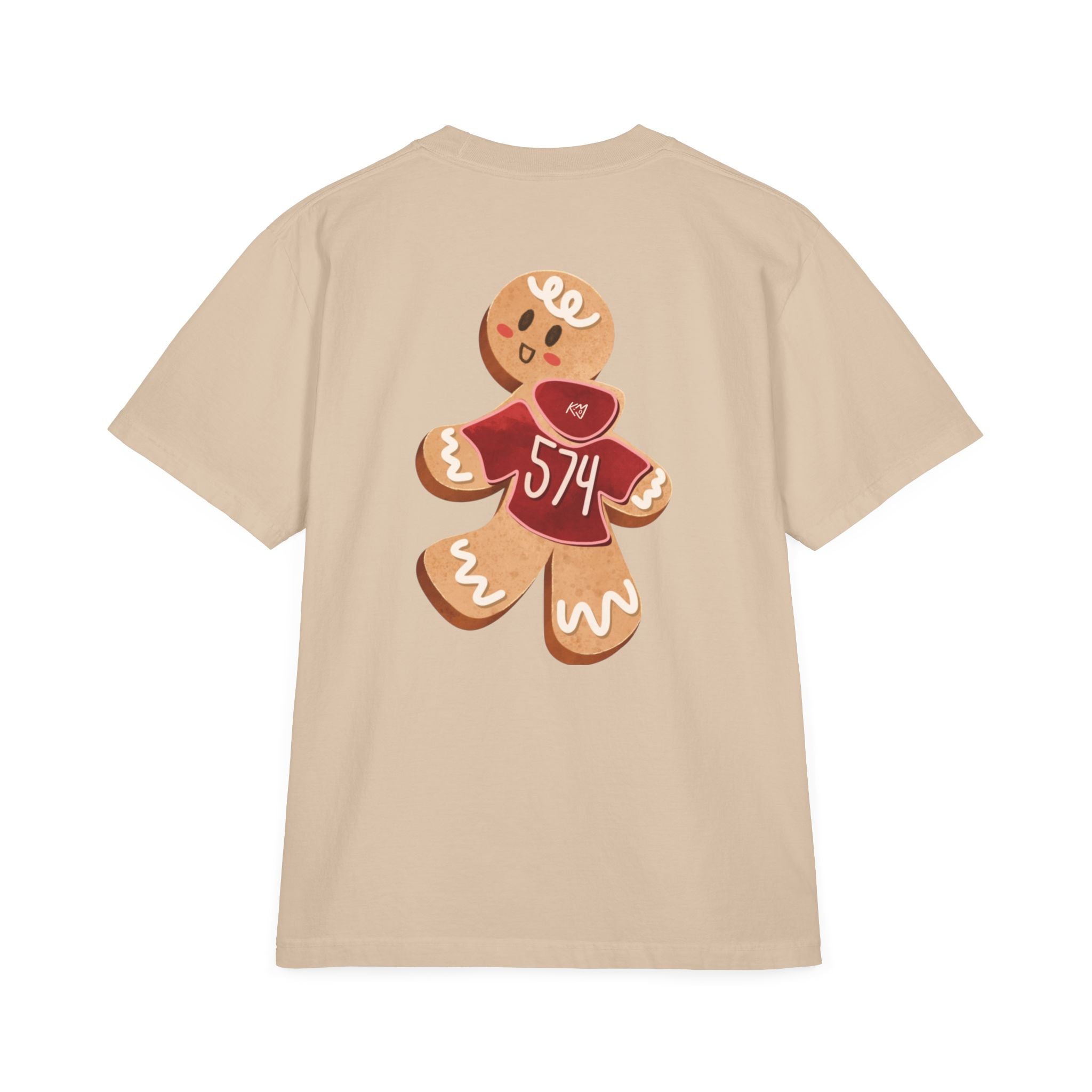KMOV Holiday Gingerbread 574 Drop Shoulder Tee