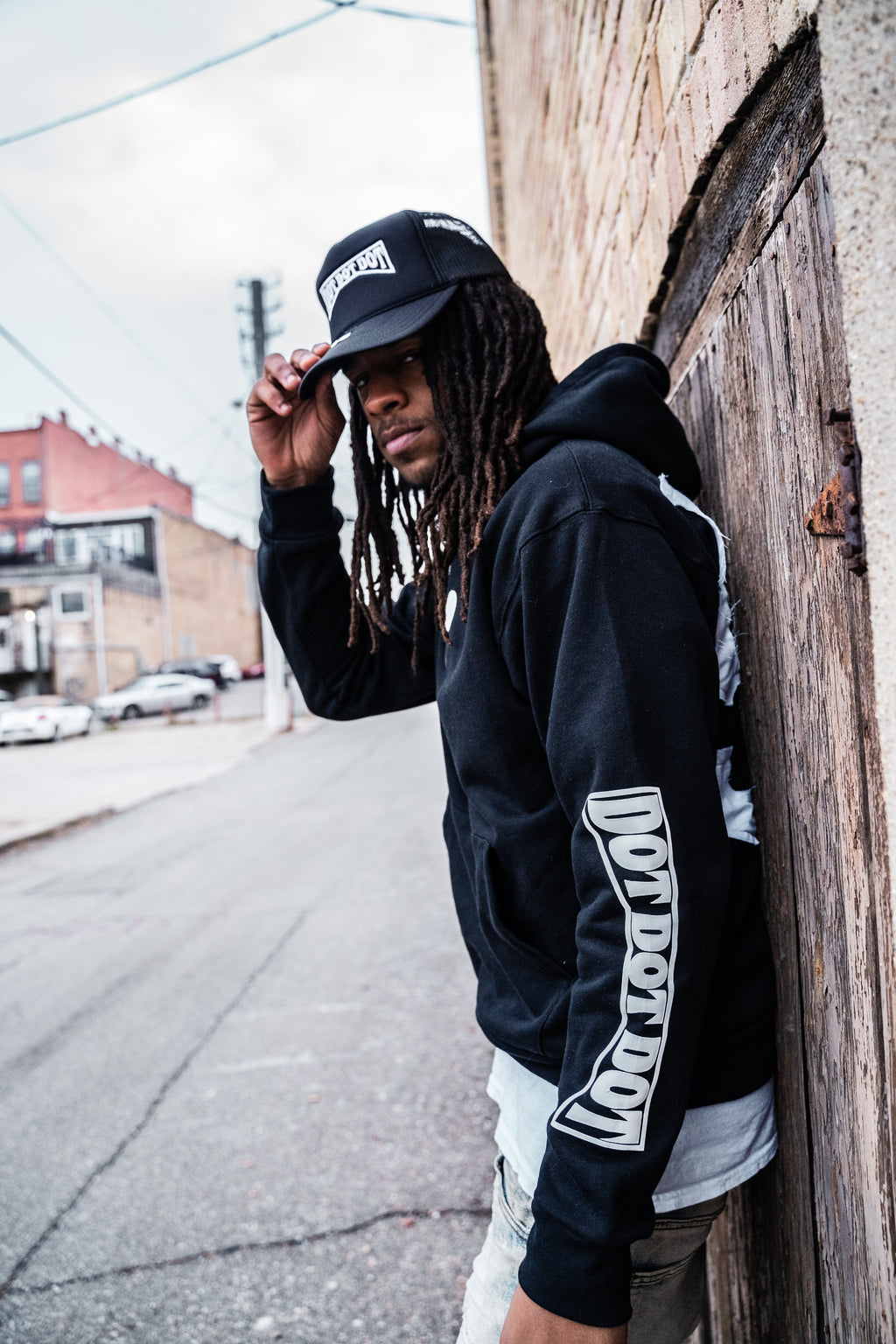 BLK '574' HOODIE