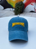 Denim-Gold Cap
